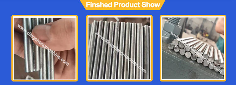 wire straightening and cutting machine