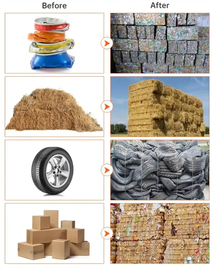 waste paper baler machine waste paper baler machine