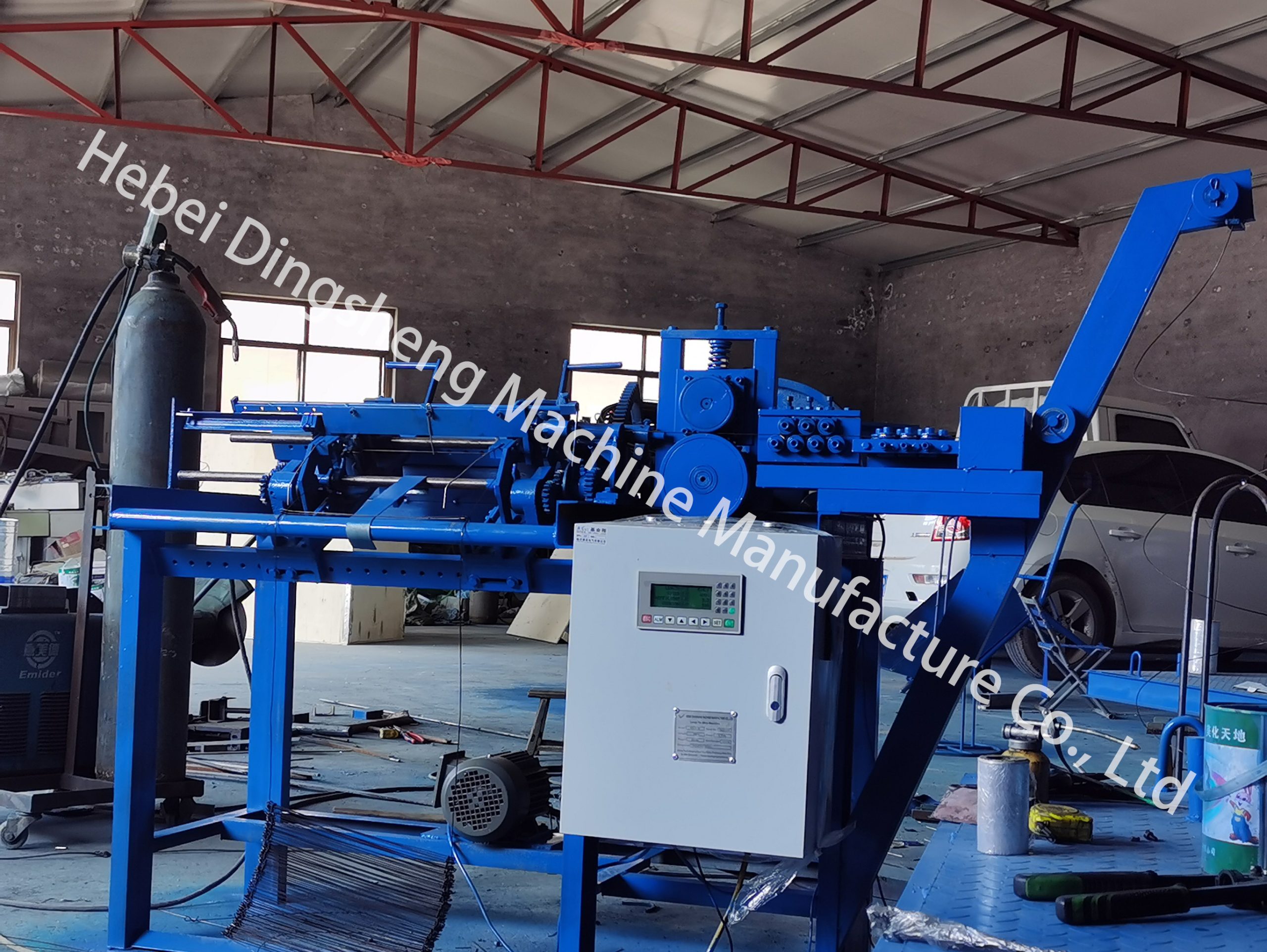 Automatic double loop tie wire making machine Automatic double loop tie wire making machine