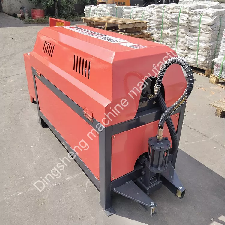 Coil wire bar straightening and cutting machine Coil wire bar straightening and cutting machine