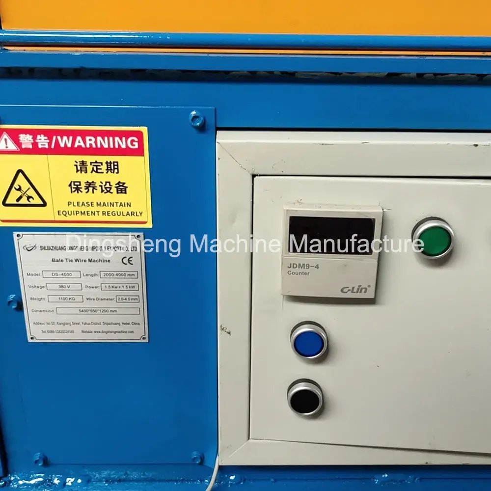 Bale ties production machine Bale ties production machine