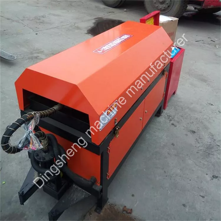 Coil wire bar straightening and cutting machine Coil wire bar straightening and cutting machine