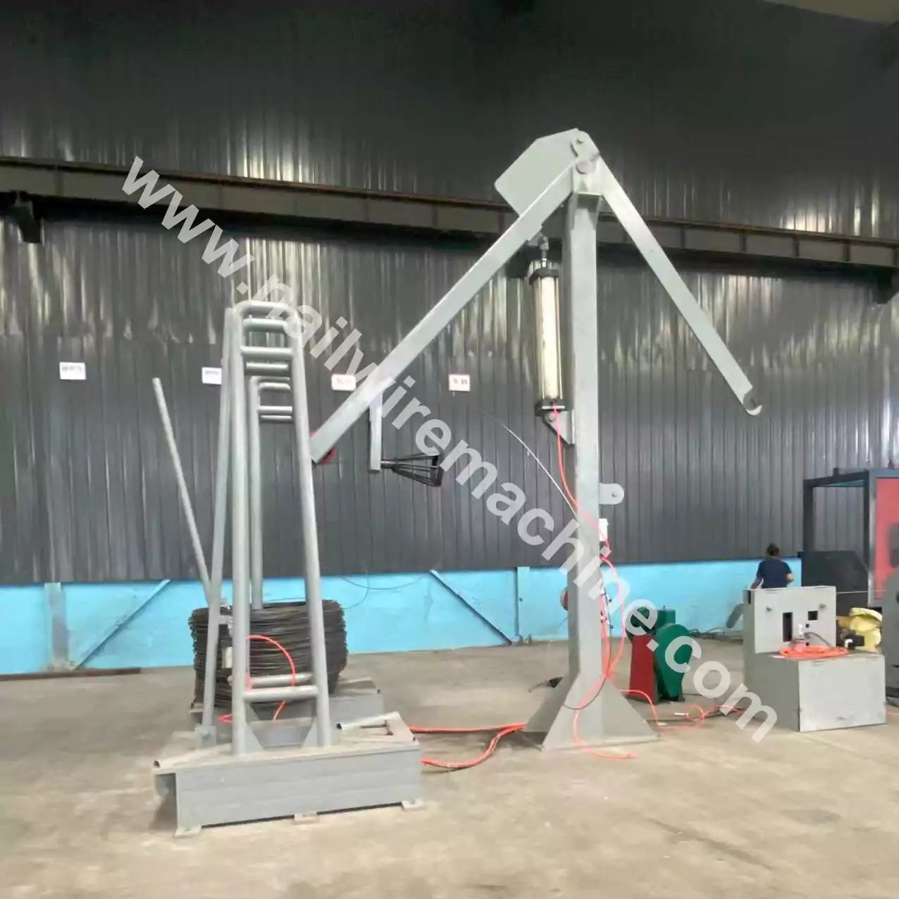 26 straight line wire drawing machine