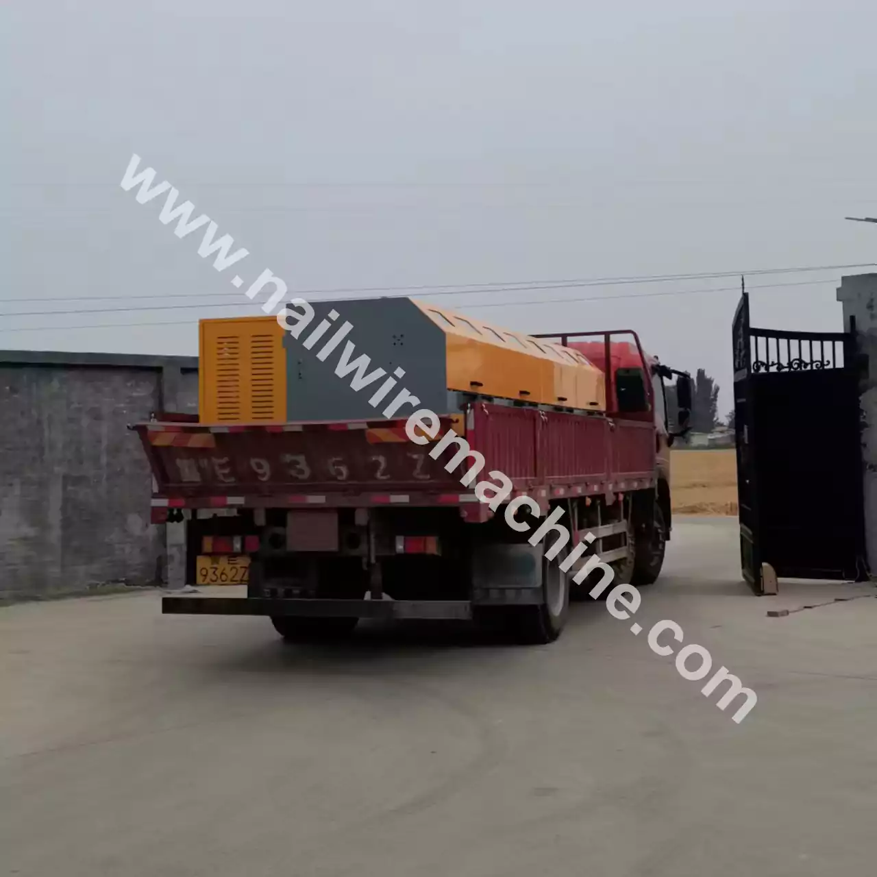 8 straight line wire drawing machine