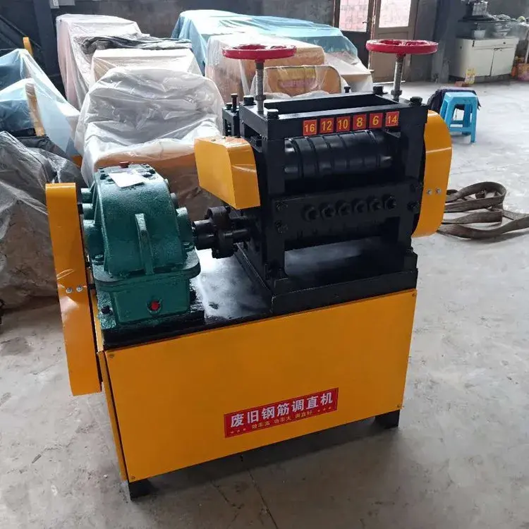 waste rebar straightening machine waste rebar straightening machine