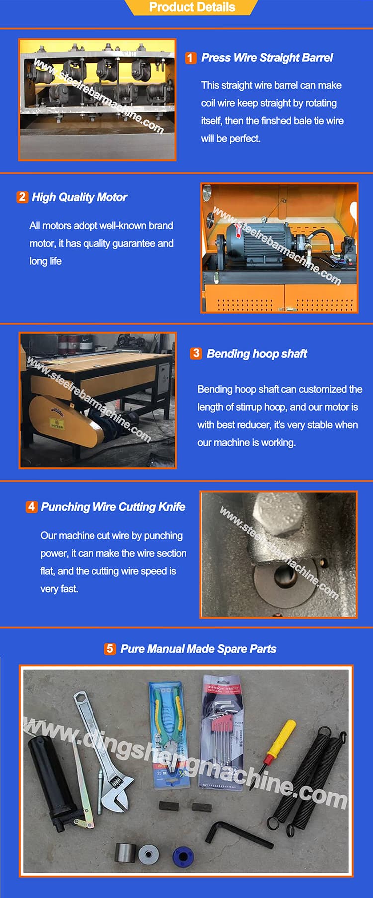 Automatic rebar bending machine for stirrup Automatic rebar bending machine for stirrup