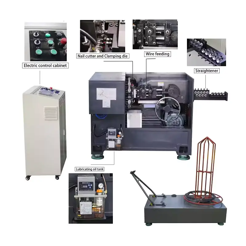 wood nail making machine