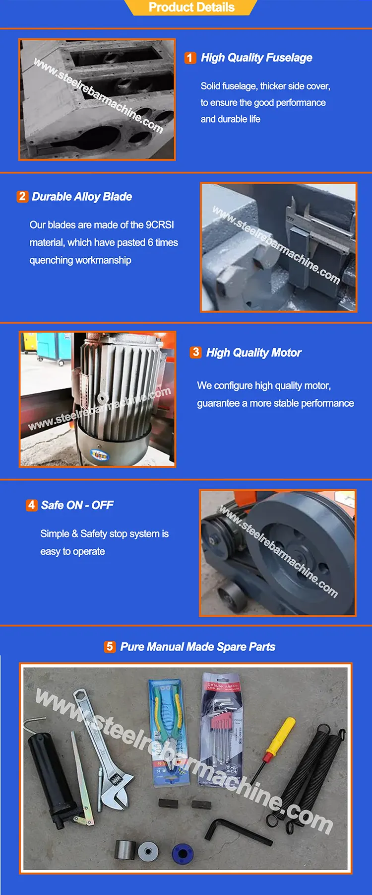 steel bar cutting machine