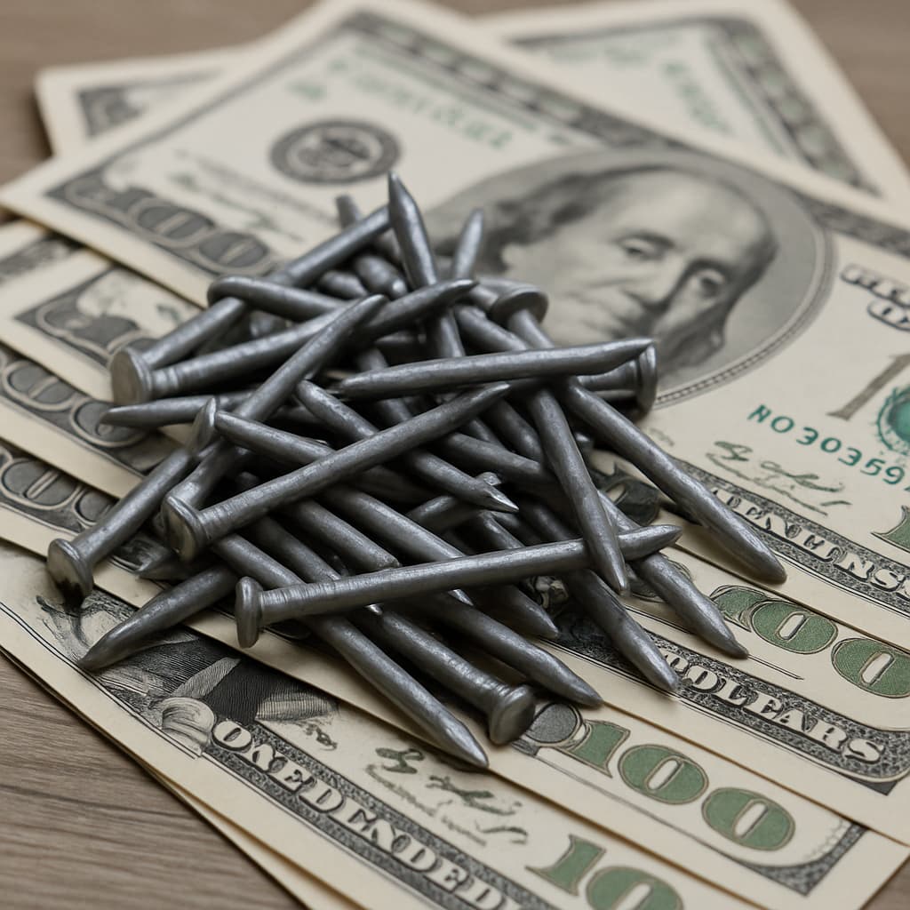 steel nail production line