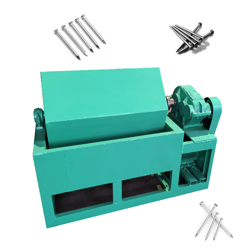 steel nail cleaning shining machine