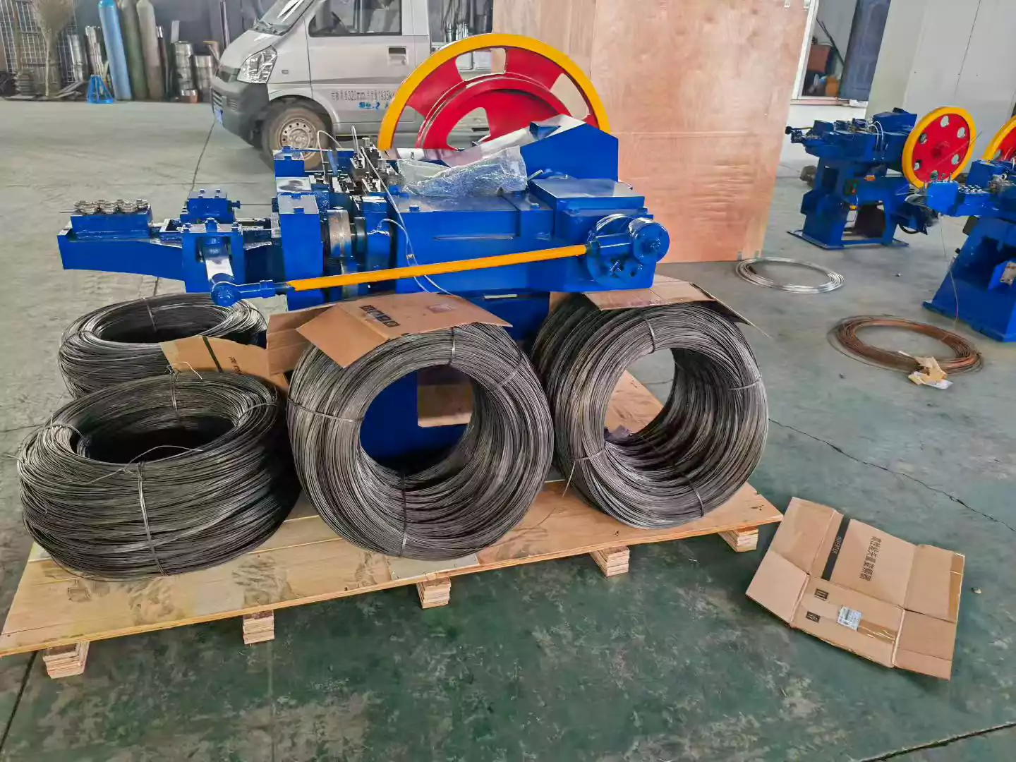 Steel nail production machine best quality in Mali Steel nail production machine