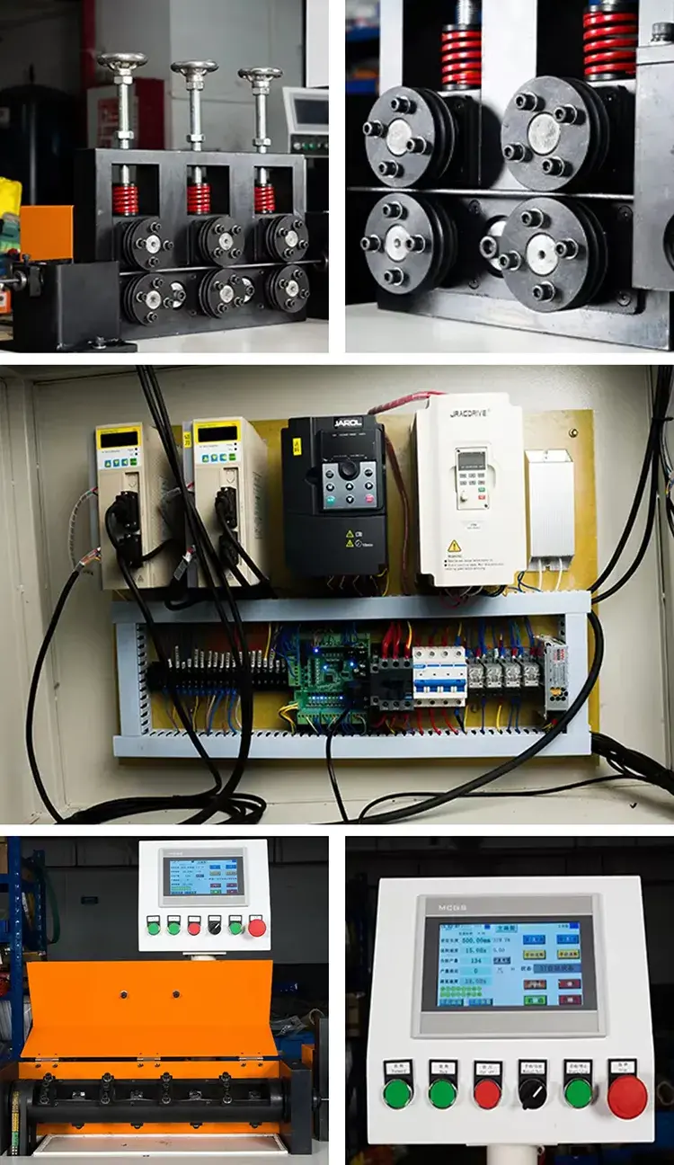 Automatic wire straightening cutter machine