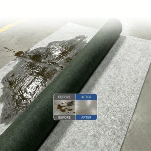High-density polyester fiber oil-absorbing felt