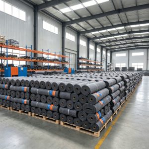 High-density polyester fiber oil-absorbing felt
