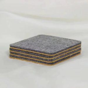 Thickened Felt Heat-Insulating and Non-Slip Placemat Set