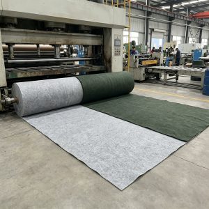 High-density polyester fiber oil-absorbing felt