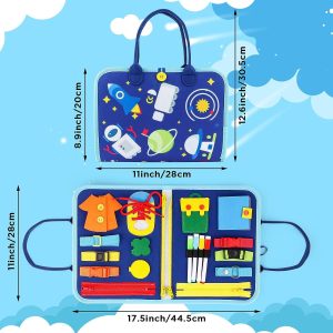 Montessori early education felt busy board