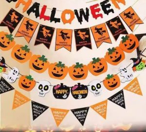 Halloween felt decorations complete series