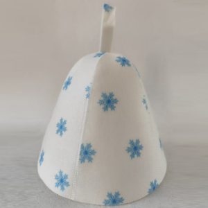 Wool felt sauna cap Insulated cap for sauna rooms