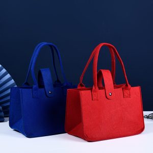 Large capacity thickened felt tote bag