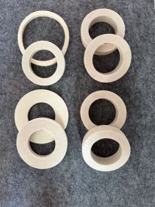 Industrial-grade wool felt seals