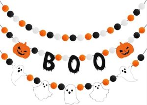 Halloween felt decorations complete series