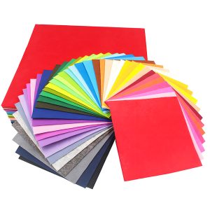 Colored polyester felt rolls High-density felt fabric