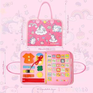 Montessori early education felt busy board