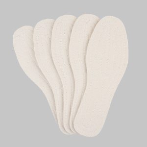 Thickened warm wool felt insoles