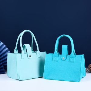 Large capacity thickened felt tote bag
