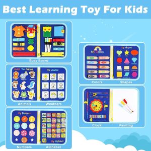 Montessori early education felt busy board