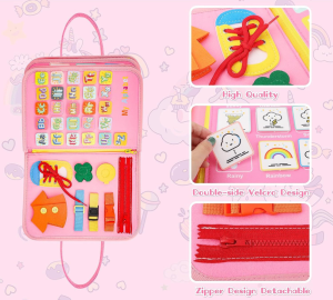 Montessori early education felt busy board